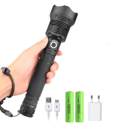 🔥 50% OFF! Don't miss out on the LED Rechargeable Tactical Laser Flashlight with an amazing 90000 lumens brightness! Final day of sale!
