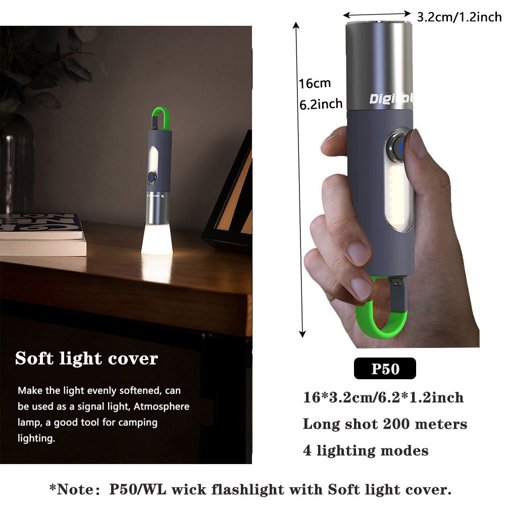 🔥Final Day Sale 50% Discount🔥 Adjustable LED Torch