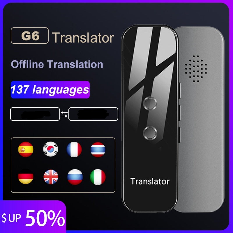 🔥 Final Day Sale Get a 20% Discount on Portable Instant Translator